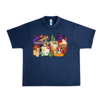 Mexican Dia De Los Muertos Coffee Cups Urban Heavy Tee | Teevron