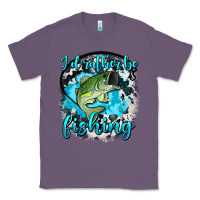 Lavender i d rather be fishing Classic Tee - AdoDesignShop