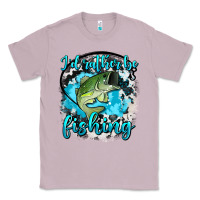 Lilac i d rather be fishing Classic Tee - AdoDesignShop