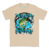 Mushroom i d rather be fishing Classic Tee - AdoDesignShop