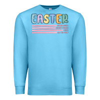 Ocean Blue easter  Bunny Kısses Premium Sweatshirt - MaliasSmallBusiness