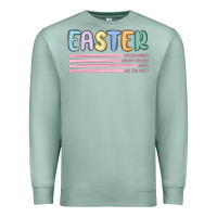Seafoam easter  Bunny Kısses Premium Sweatshirt - MaliasSmallBusiness