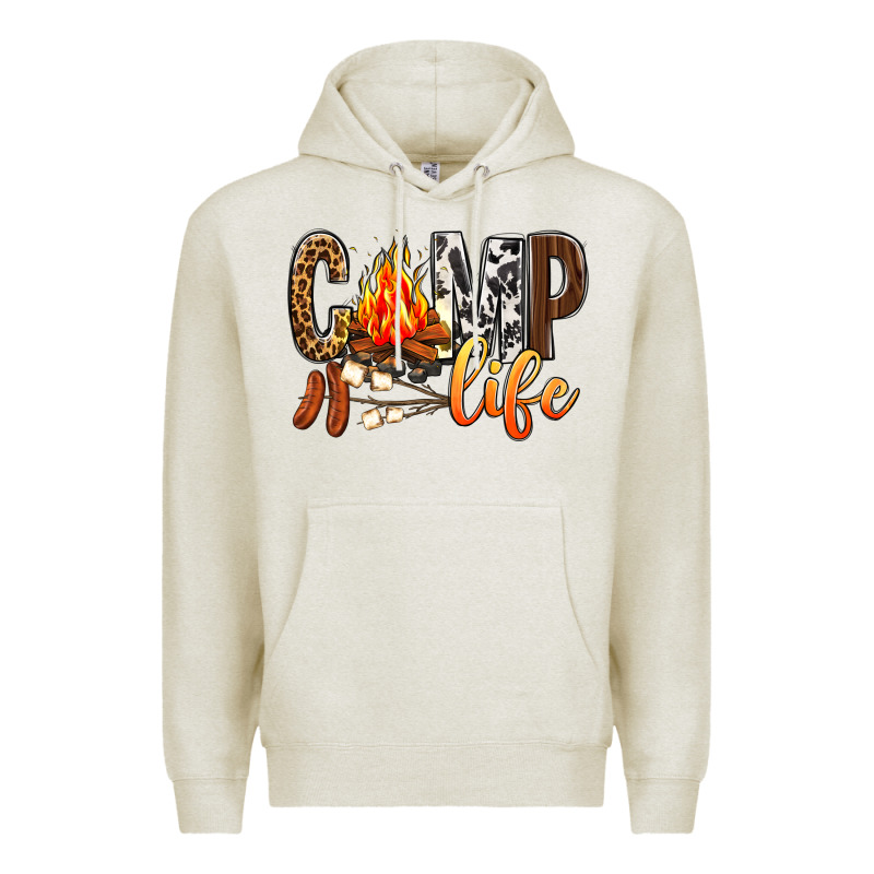 Camp Life Premium Hoodie by BundleAndBundleShop | Teevron