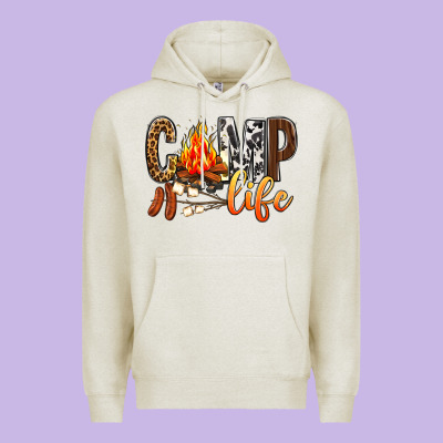 Camp Life Premium Hoodie Designed By Bundleandbundleshop