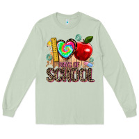Matcha 100 days of school Long Sleeve Tee - AdoDesignShop