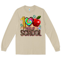 Mushroom 100 days of school Long Sleeve Tee - AdoDesignShop