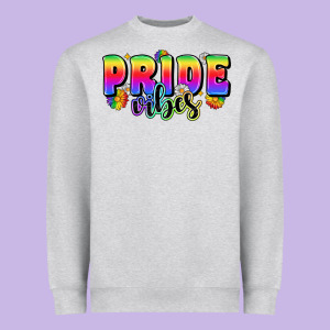 Pride Vibes Heavyweight Sweatshirt Designed By Zillion Design Studio