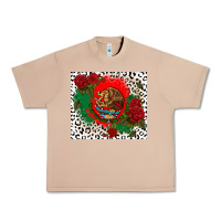 Burro mexican flag and roses Urban Heavy Tee - CTS Tumbler Store