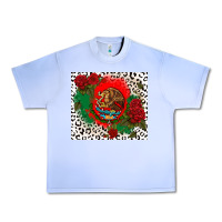Grape Ice mexican flag and roses Urban Heavy Tee - CTS Tumbler Store