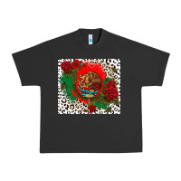 Pigment Black mexican flag and roses Urban Heavy Tee - CTS Tumbler Store