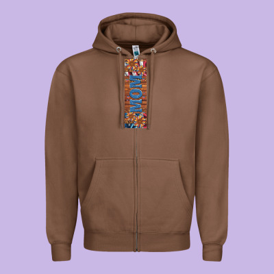Usa Flag And Mom Penwraps Zipper Hoodie Designed By Artiststas