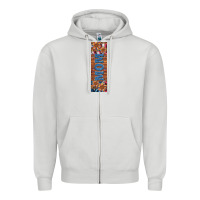Dove Grey usa flag and mom penwraps Zipper Hoodie - Artiststas