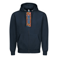 Navy usa flag and mom penwraps Zipper Hoodie - Artiststas