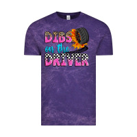 Cloud Purple dibs on the driver Vintage Tee - Zillion Design Studio