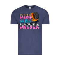Vintage Denim dibs on the driver Vintage Tee - Zillion Design Studio