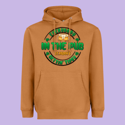Everybody In The Pub Getting Tipsy Heavyweight Hoodie Designed By Maliassmallbusiness