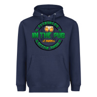 Navy everybody in the pub getting tipsy Heavyweight Hoodie - MaliasSmallBusiness