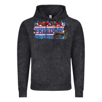 Vintage Black long live freedom Vintage Hoodie - Zillion Design Studio