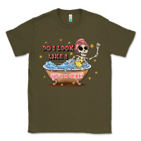Army Green do i look like i give a duck Classic Tee - JahusDesignShop