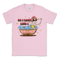 Bubblegum Pink do i look like i give a duck Classic Tee - JahusDesignShop