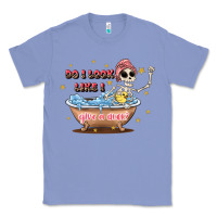 Colony Blue do i look like i give a duck Classic Tee - JahusDesignShop
