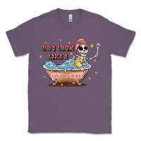 Lavender do i look like i give a duck Classic Tee - JahusDesignShop