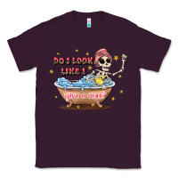 Plum do i look like i give a duck Classic Tee - JahusDesignShop