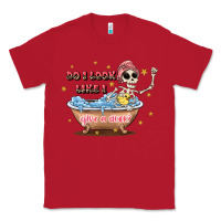 Red do i look like i give a duck Classic Tee - JahusDesignShop
