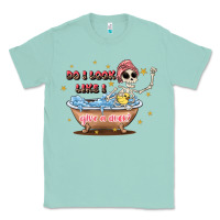 Seafoam do i look like i give a duck Classic Tee - JahusDesignShop