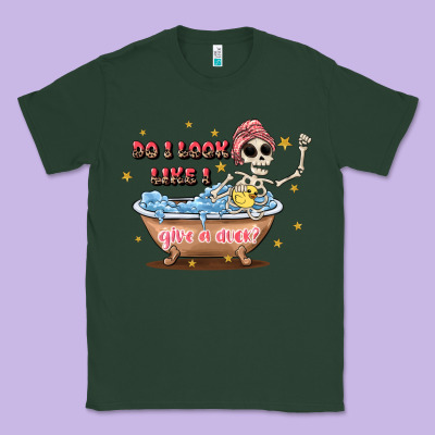 Do I Look Like I Give A Duck Classic Tee Designed By Jahusdesignshop