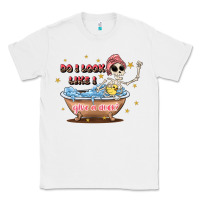 White do i look like i give a duck Classic Tee - JahusDesignShop