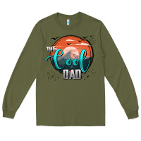 Army Green the cool dad Long Sleeve Tee - AdoDesignShop
