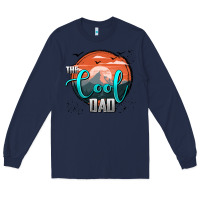 Navy the cool dad Long Sleeve Tee - AdoDesignShop