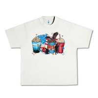 Pistachio usa coffee cups Urban Heavy Tee - Zillion Design Studio