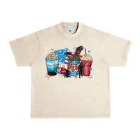 Sandshell usa coffee cups Urban Heavy Tee - Zillion Design Studio