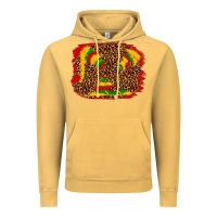 Vintage Mustard black history background Vintage Hoodie - texasbilliewilder