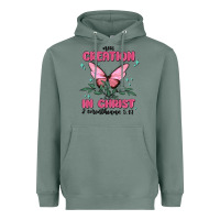 Sage new creation in christ 2 corinthians5.17 Heavyweight Hoodie - MaliasSmallBusiness