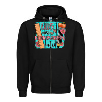 Black little miss kindergarten cutie Zipper Hoodie - JahusDesignShop
