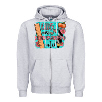 Heather Grey little miss kindergarten cutie Zipper Hoodie - JahusDesignShop