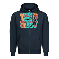Navy little miss kindergarten cutie Zipper Hoodie - JahusDesignShop