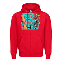 Red little miss kindergarten cutie Zipper Hoodie - JahusDesignShop