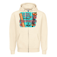 Sandshell little miss kindergarten cutie Zipper Hoodie - JahusDesignShop