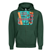Sports Green little miss kindergarten cutie Zipper Hoodie - JahusDesignShop