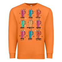 Carrot coffee thermos Premium Sweatshirt - MaliasSmallBusiness