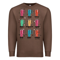 Chestnut coffee thermos Premium Sweatshirt - MaliasSmallBusiness