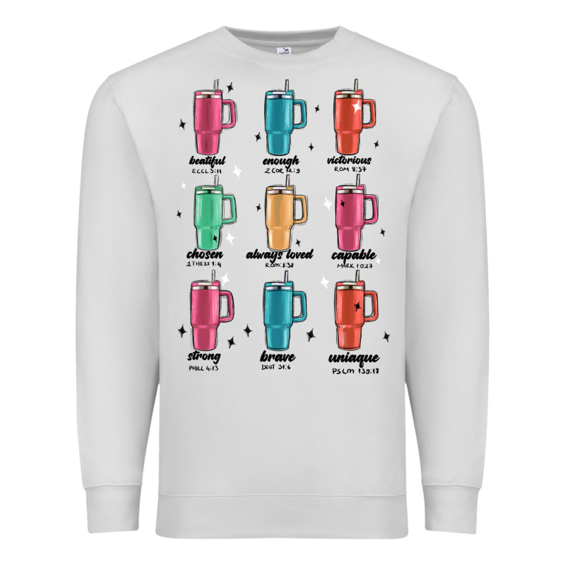 Coffee Thermos Premium Sweatshirt by MaliasSmallBusiness | Teevron