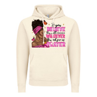 Vintage Artic afro woman bun and religion faith prayer Vintage Hoodie - texasbilliewilder