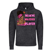 Afro Woman Bun And Religion Faith Prayer Vintage Hoodie | Teevron