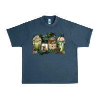 Midnight Navy veteran coffee cups Urban Heavy Tee - Zillion Design Studio
