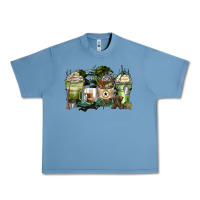 Pebble Blue veteran coffee cups Urban Heavy Tee - Zillion Design Studio